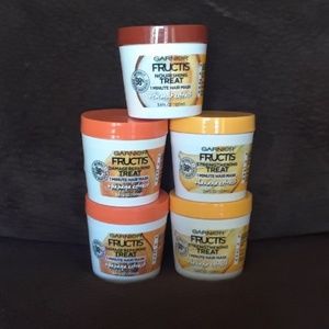 Lot Garnier Hair Mask Treatment Damaged Dry Hair